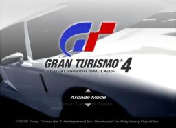 Gran Turismo 4 Title Screen